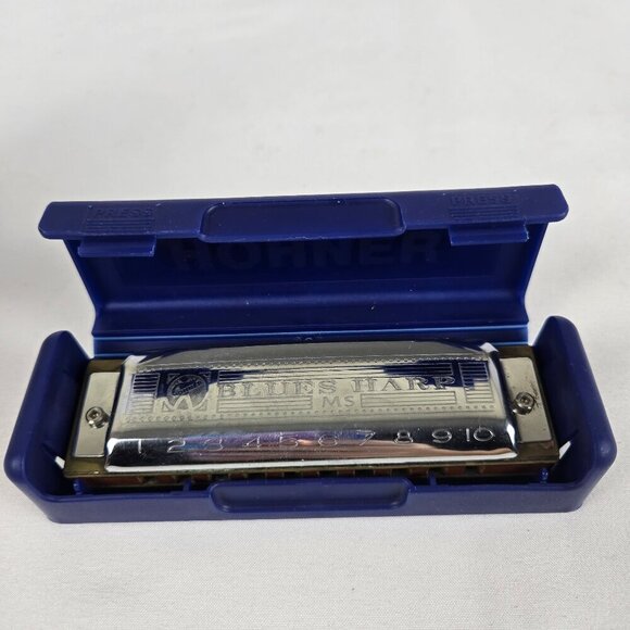 Hohner 532/20 Blues Harp "G" MS Diatonic Series In Sturdy Carry Case - Picture 1 of 10